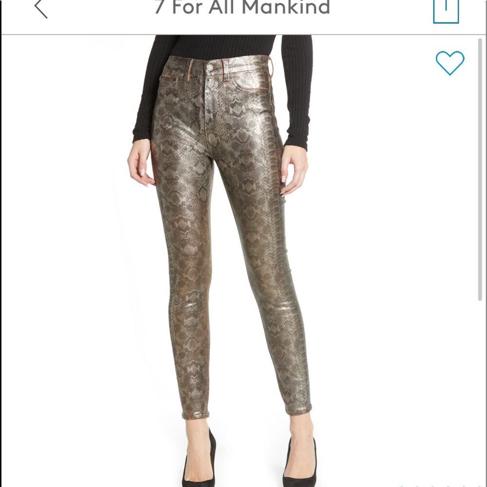 BNWT 7 For All Mankind Skinny Jeans